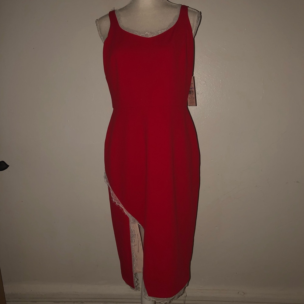 NEW Nanette Lepore Red Dress
